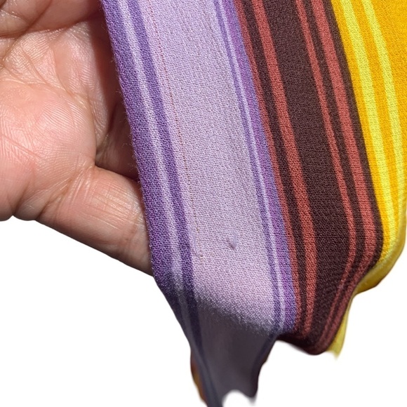 Miss Me Women’s Striped V-Neck Lined Sleeveless Maxi Dress - Multicolor Small - Picture 11 of 11